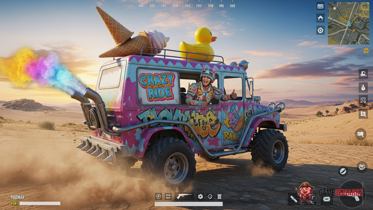 PUBG Mobile's Crazy New Vehicle – Drive It Before It's Gone!